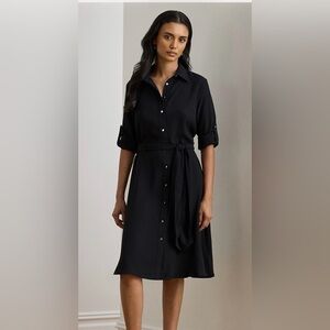 Ralph Lauren Black Long Sleeve Dress